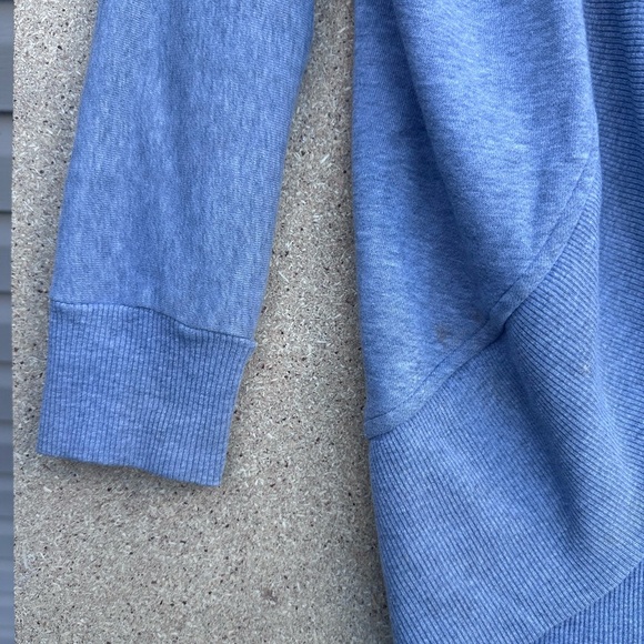 Women's Grey Open Front Sweater Banana Republic Size Medium - Picture 2 of 8